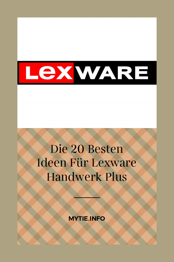 Die 20 Besten Ideen Für Lexware Handwerk Plus